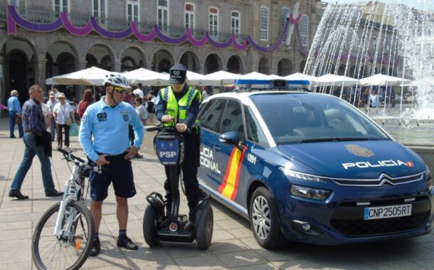 Polícia espanhola em Braga e Guimarães no período pascal