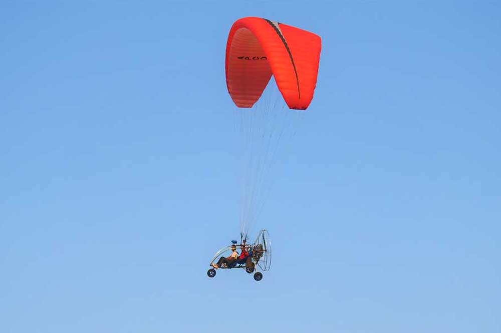 Acidente com paramotor faz ferido em Famalicão