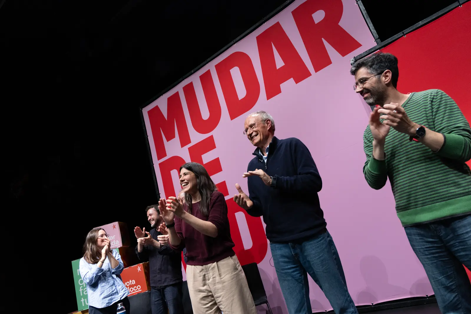 Legislativas. Mortágua diz em Braga que plano do partido é “juntar todas as gerações” no combate à extrema-direita