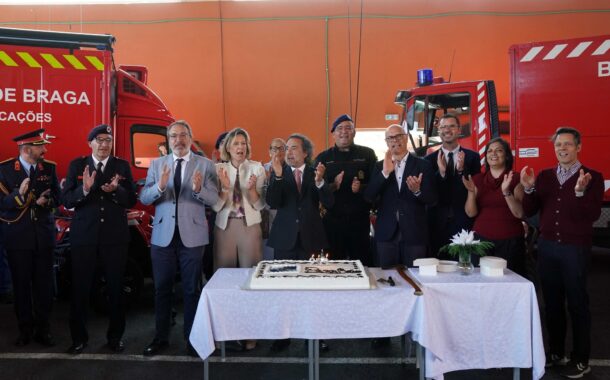 Companhia de Bombeiros Sapadores de Braga celebra 259.º aniversário com juramento de 29 novos elementos