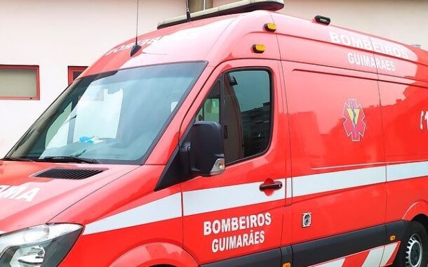 Despiste faz dois feridos graves na Circular Urbana de Guimarães