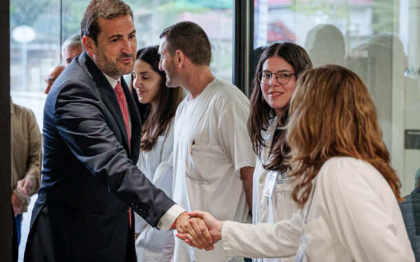 Legislativas. Hugo Soares visita Centro de Saúde de Moreira de Cónegos, em Guimarães