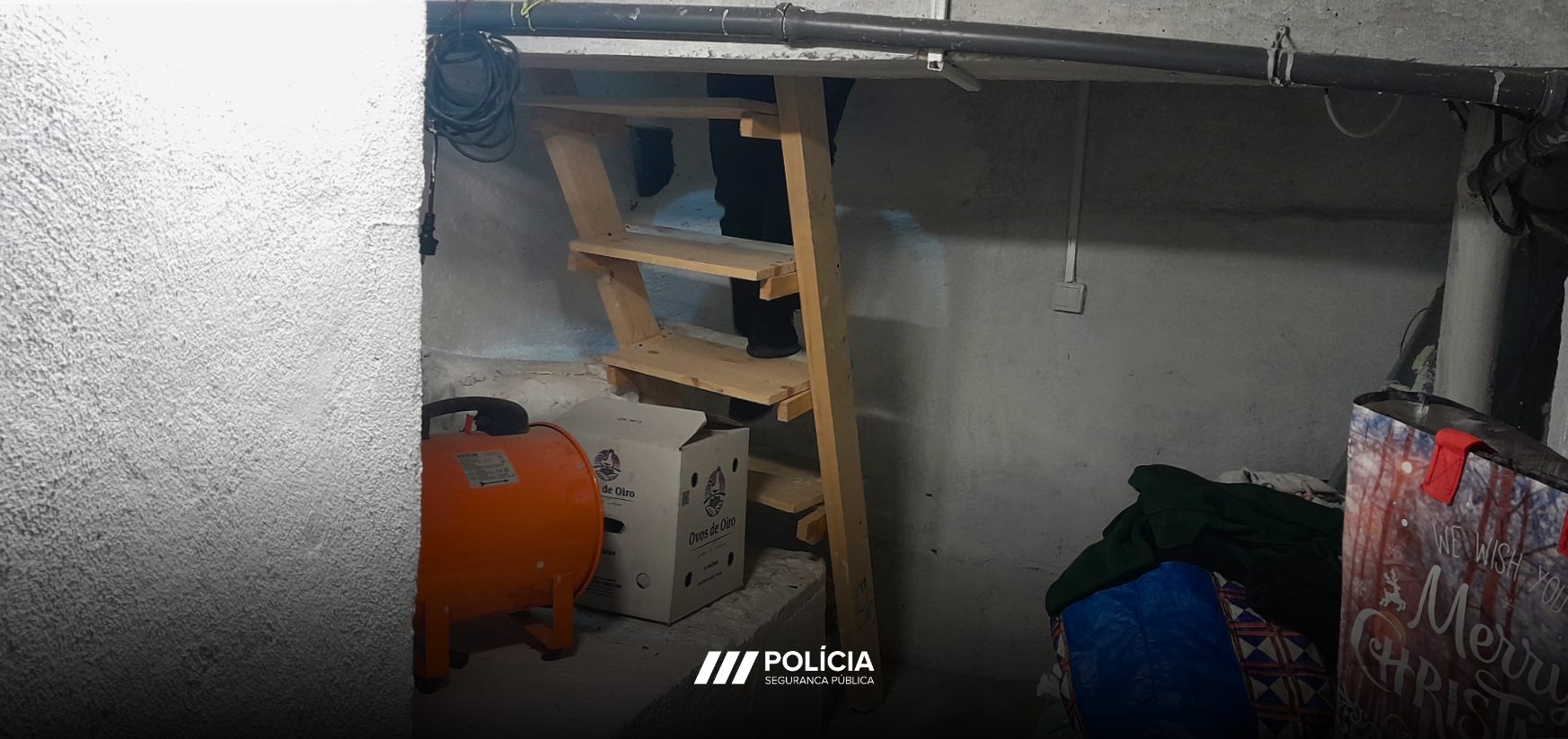 Homem escava dormitório ilegal por baixo de café nos Olivais