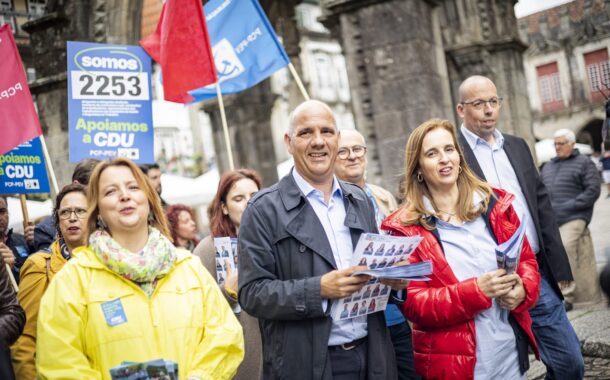 Legislativas. Paulo Raimundo alerta em Guimarães que “ambiente festa não dá votos”