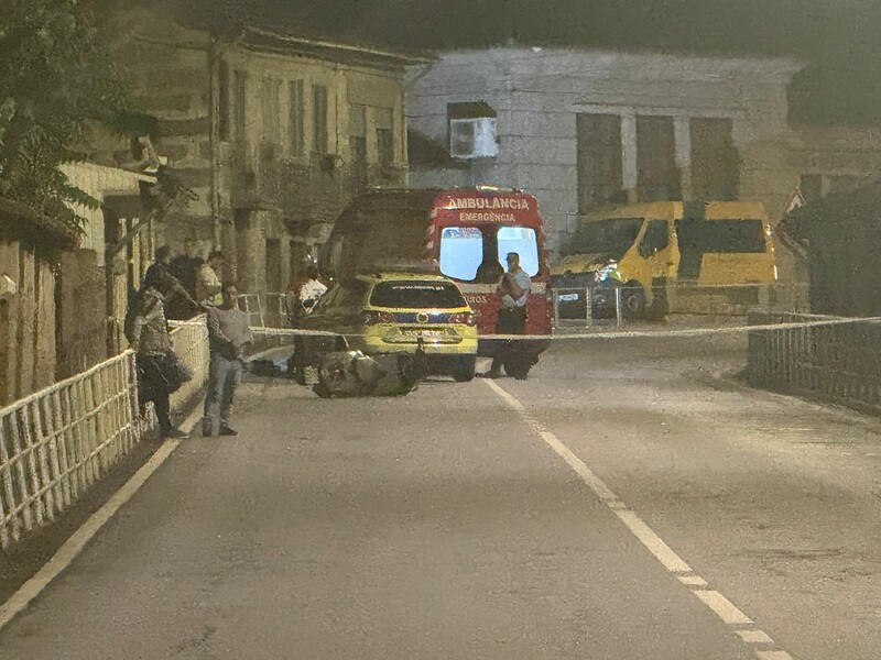 Despiste mata motociclista em Guimarães