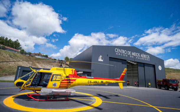 Retirada de helicóptero deixa Alto Minho refém da sorte e meteorologia, alerta Proteção Civil de Viana