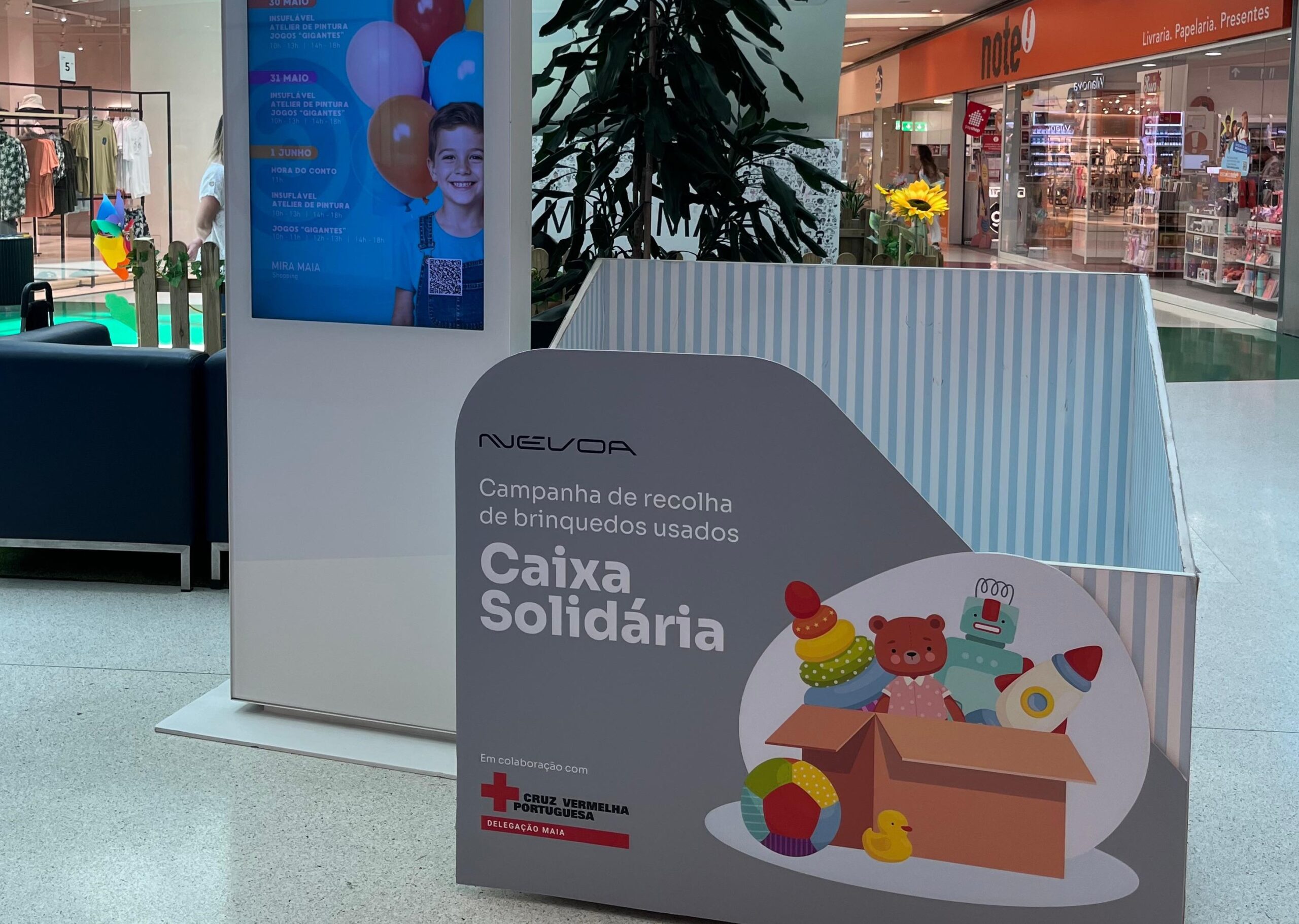Shoppings do Grupo Névoa recolhem brinquedos para crianças em situação vulnerável
