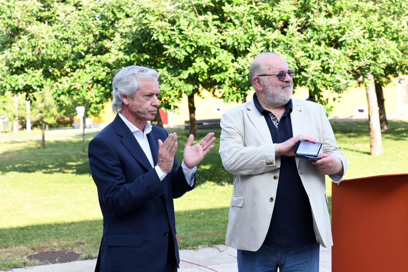 Siza Vieira e José Viale Moutinho homenageados em Famalicão com ‘Pena de Camilo’