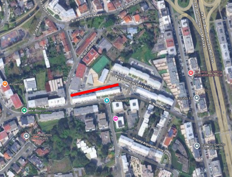 Atenção. Trânsito condicionado em Braga