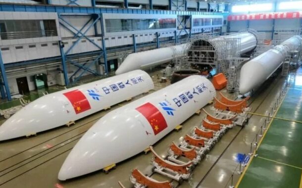 Laboratório de Engenharia Aeroespacial do Centro Espacial Chinês a caminho de Valença
