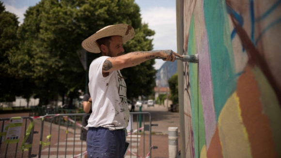 Festival de arte urbana deixa quatro murais no espaço público de Arcos de Valdevez