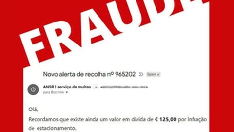Autoridade Nacional de Segurança Rodoviária alerta para e-mails fraudulentos
