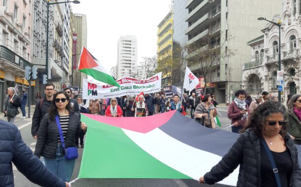 Centenas manifestaram-se em Lisboa por paz em Gaza sem esperança em Trump e Netanyahu