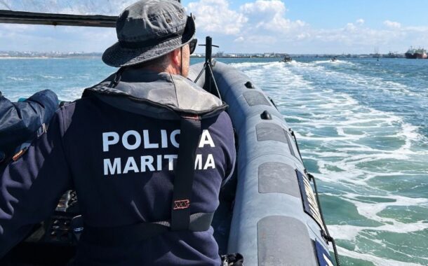 Polícia Marítima apreende rede de pesca ilegal com mil metros no mar em Caminha