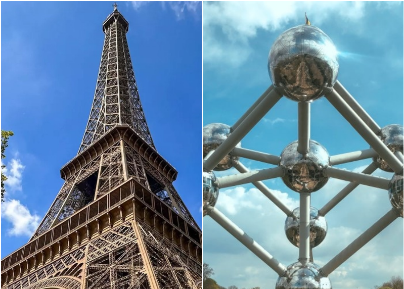 Torre Eiffel e Atomium fecham mais cedo a visitantes devido ao calor escaldante