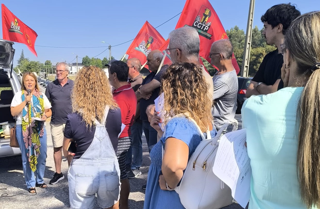 Solidária com trabalhadores da têxtil StampDyeing, CDU estranha “silêncio cúmplice” da Câmara de Guimarães
