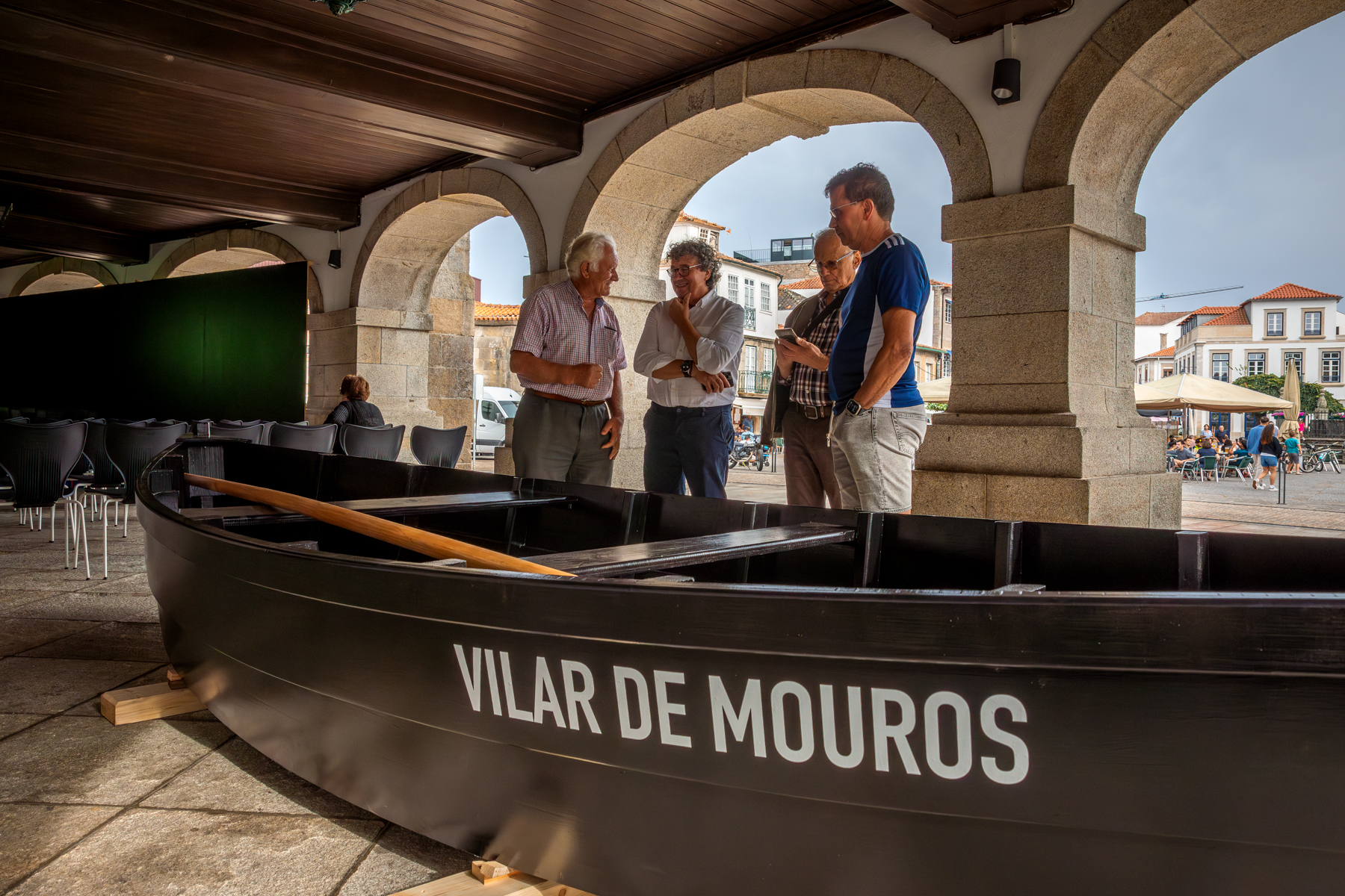 Caminha. Barco desaparecido há 30 anos exposto na V Feira do Livro Luso Galaica da Ribeira Minho