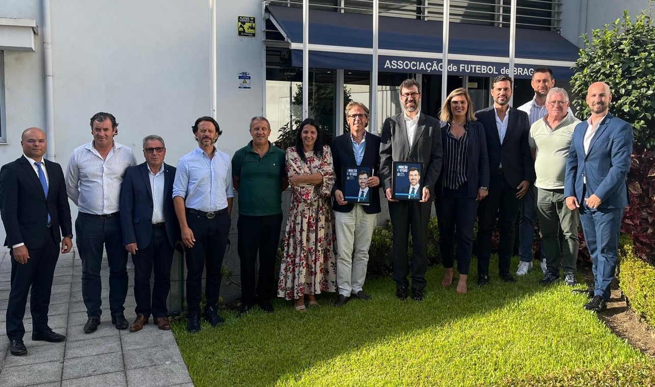 Pedro Sousa formaliza candidatura ‘Ambição e Futuro’ à AFBraga