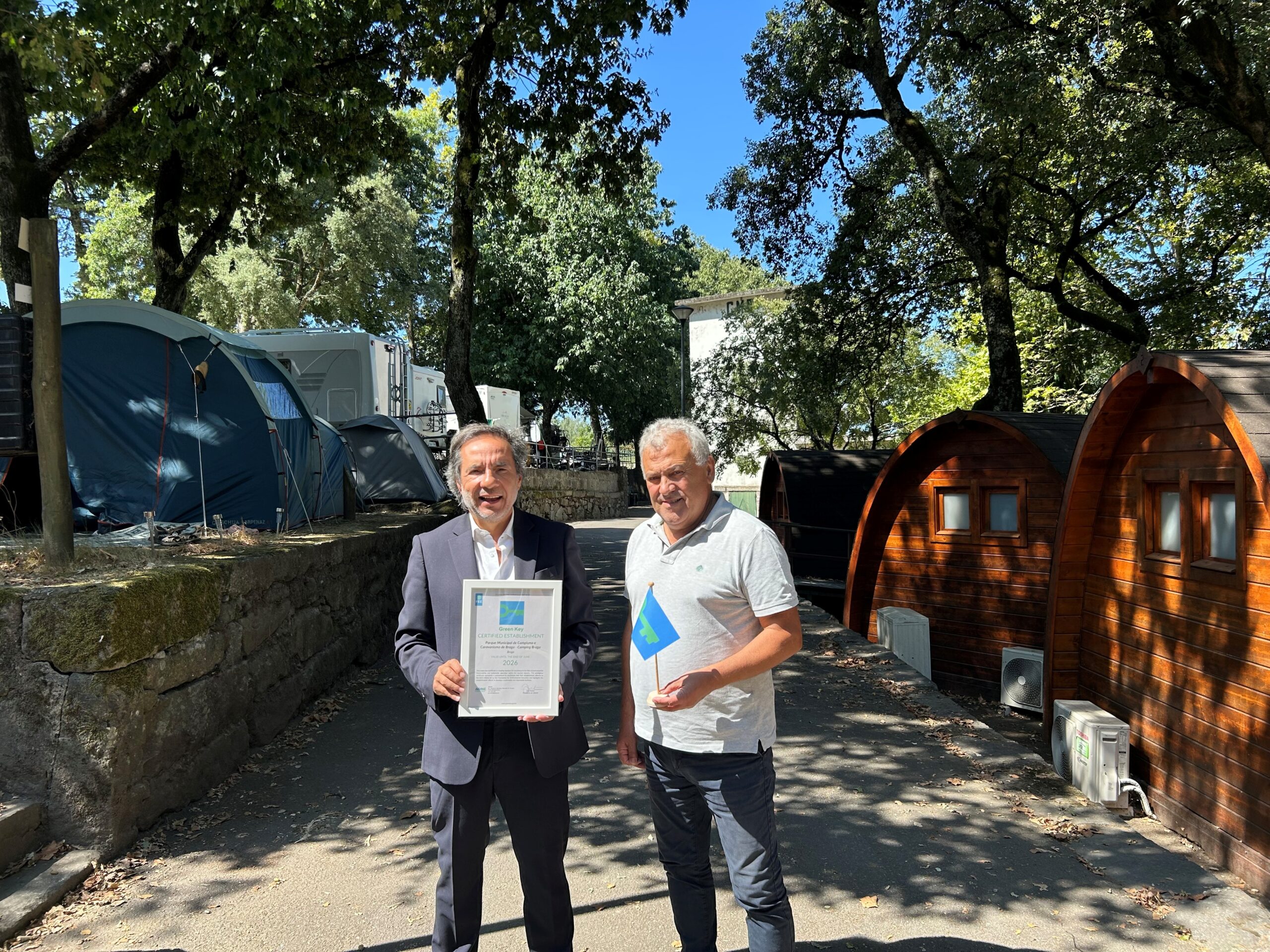 Camping Braga galardoado com o título Green Key 2025