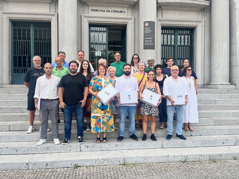 Autárquicas. CDU entrega listas a Guimarães