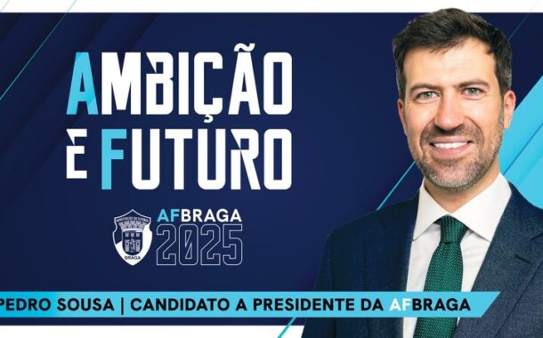 Oficial. Pedro Sousa é candidato à AF Braga