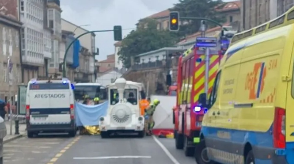 Comboio turístico mata idosa em Santiago de Compostela