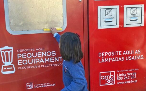 Escola Electrão. Escolas de Braga recolhem mais de 19 toneladas de pilhas, lâmpadas e equipamentos elétricos usados