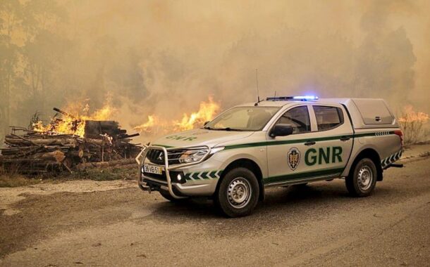 GNR já deteve 44 incendiários em flagrantes e passou quase 1500 multas