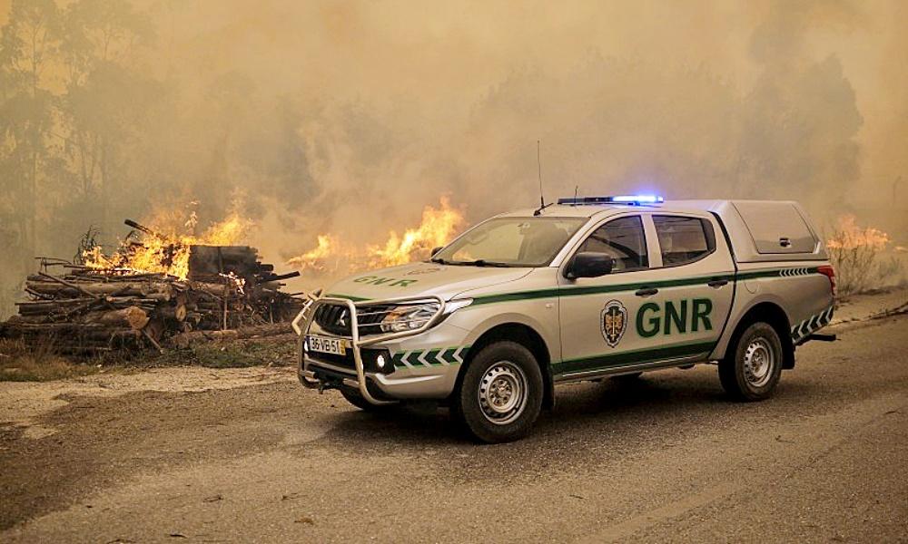 GNR já deteve 44 incendiários em flagrantes e passou quase 1500 multas
