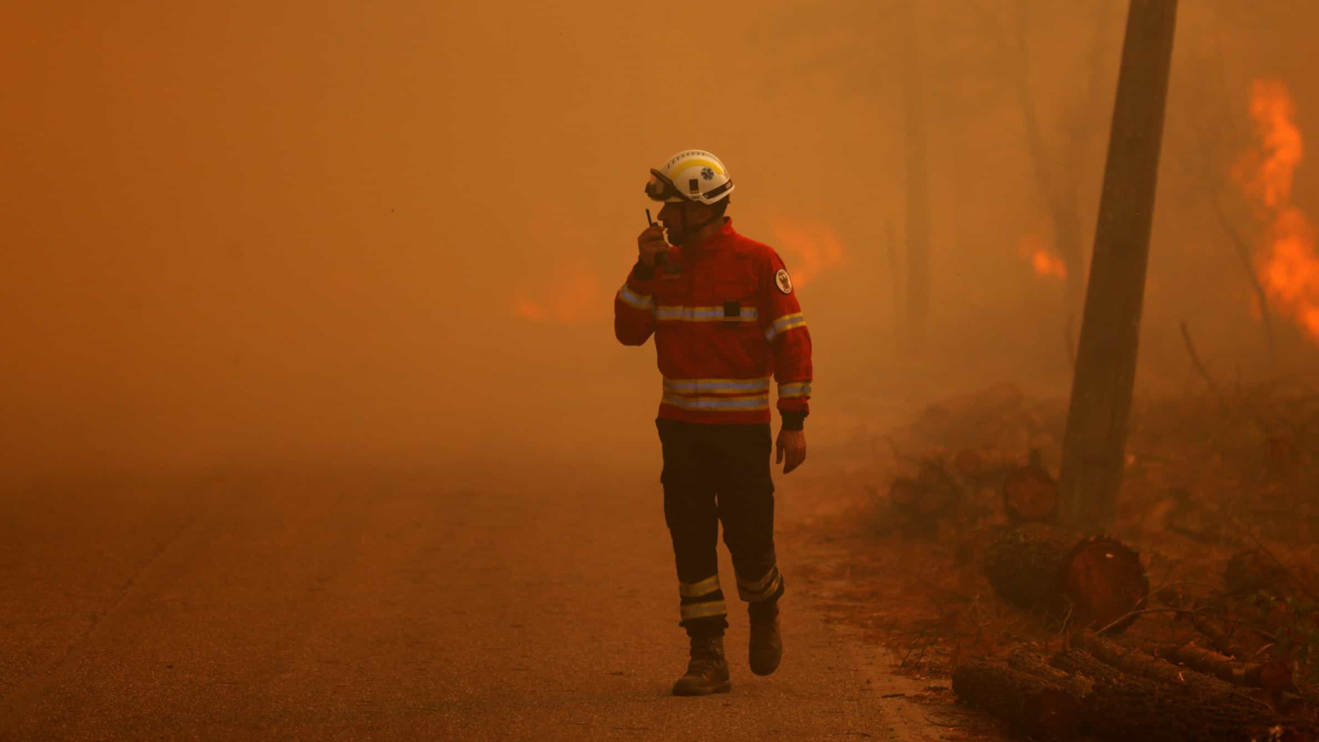Um bombeiro morto em serviço e 148 feridos desde o início do ano
