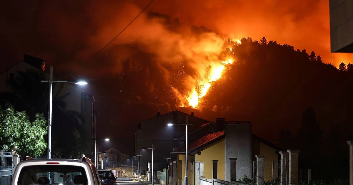 Caminho de Santiago fechado devido aos incêndios em Espanha