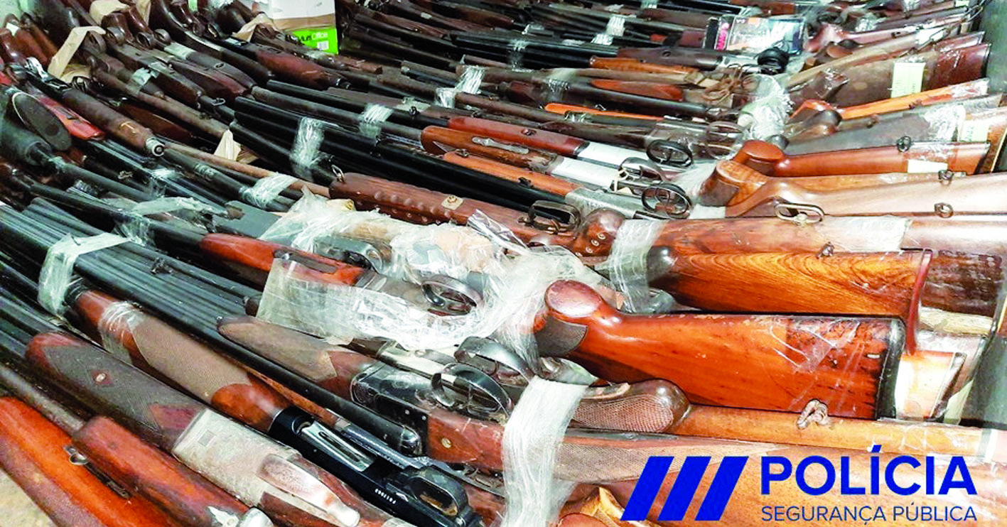 PSP recolhe 187 armas e 2730 munições na Operação Armas em Segurança