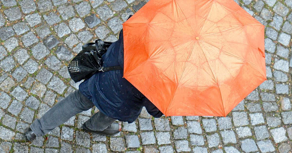 Chuva e descida das temperaturas este fim de semana