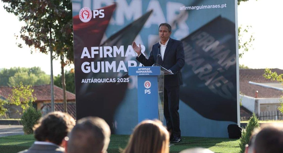 Autárquicas. Ricardo Costa com “confiança reforçada” na vitória dos socialistas em Guimarães
