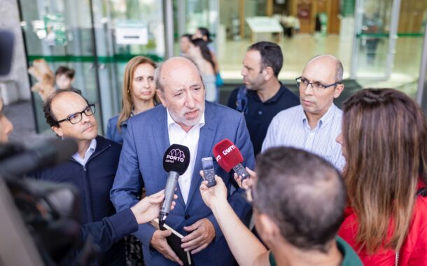 António Filipe visita Hospital de Braga preocupado com a (anunciada) entrega de unidades de saúde a privados