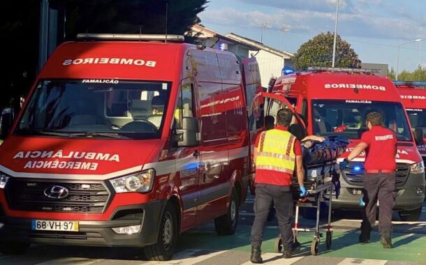 Crianças de 8 e 9 anos atropeladas em Famalicão