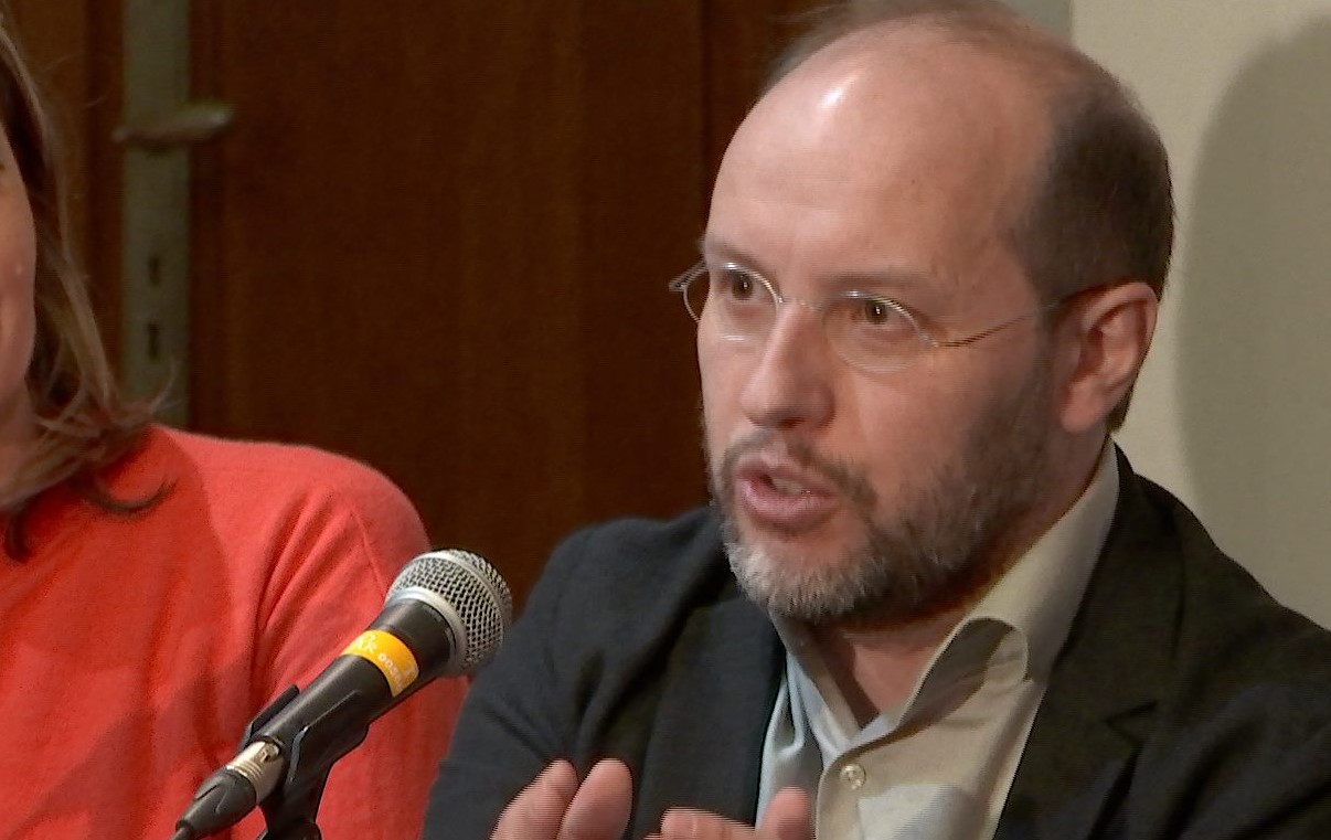 Autárquicas. Rui Tavares defende em Barcelos que Livre tem “historial absolutamente coerente” sobre conflito