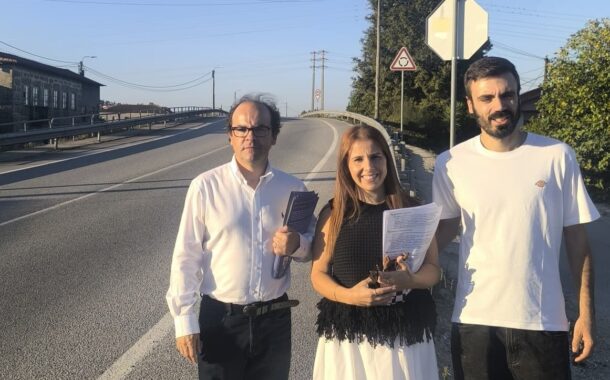 Autárquicas. CDU Braga alerta para risco de atropelamento na ‘Ponte’ de Lamas