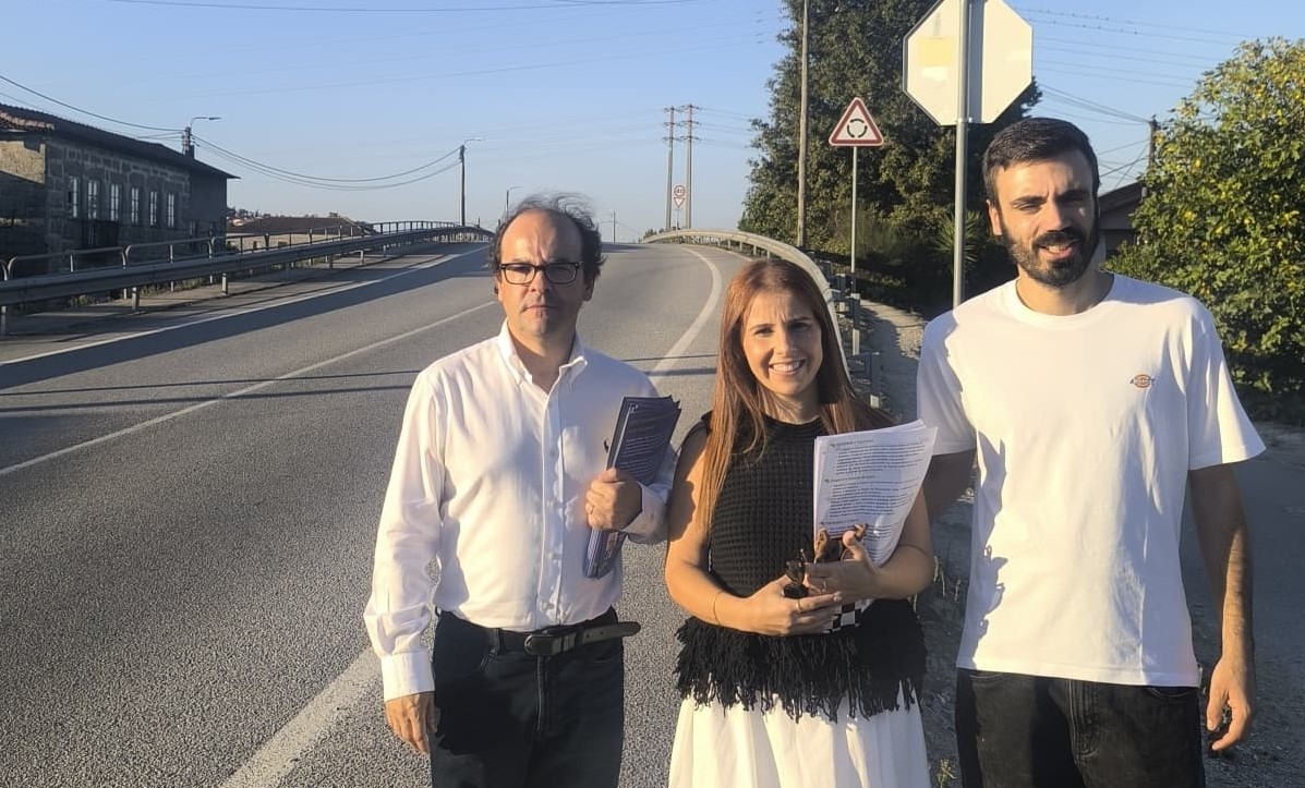 Autárquicas. CDU Braga alerta para risco de atropelamento na ‘Ponte’ de Lamas