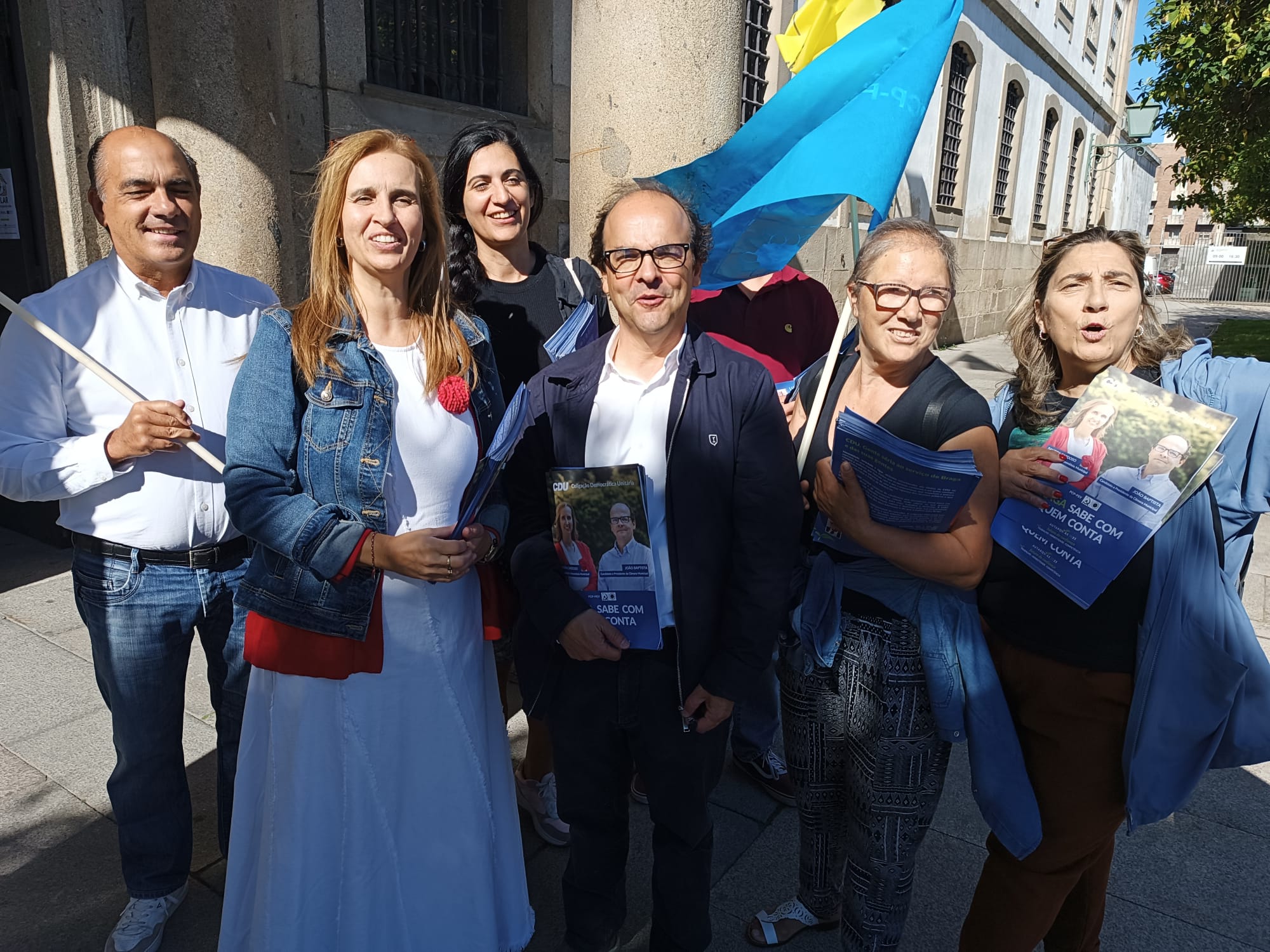 Autárquicas. João Baptista (CDU) confiante no apoio sentido em Braga