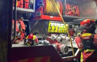 Incêndio em anexo faz dois feridos em Guimarães