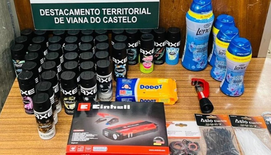 GNR de Viana apanha dois homens e uma mulher em estabelecimento comercial