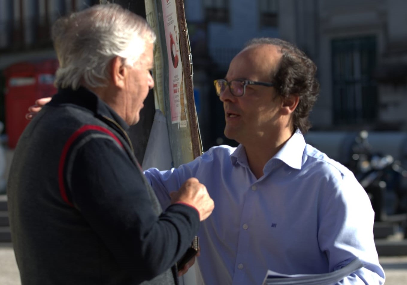 Autárquicas. CDU na rua a dizer que “Braga precisa de andar para a frente”