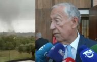 Depressão Cláudia. “Portugueses foram muito sensatos”, elogia Marcelo