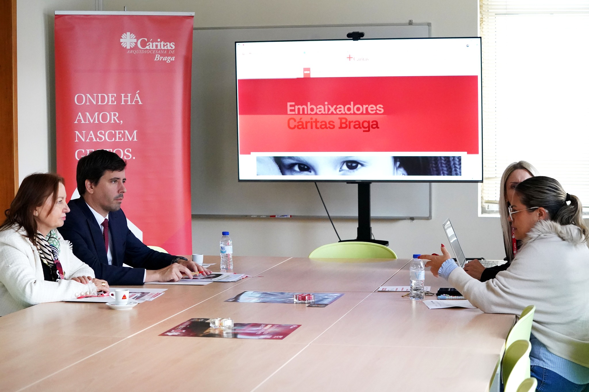 Câmara de Braga e Cáritas analisam projeto da Casa de Acolhimento para Vítimas de Violência Doméstica