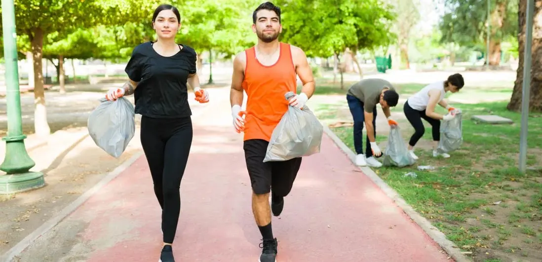 Valença limpa margens do rio Minho com sessão de plogging