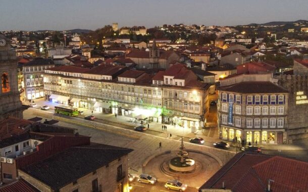 Guimarães reforça iluminação pública em 22 ruas do centro da cidade