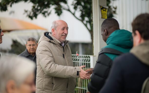 Presidenciais. António Filipe visita Presépio de Priscos, em Braga