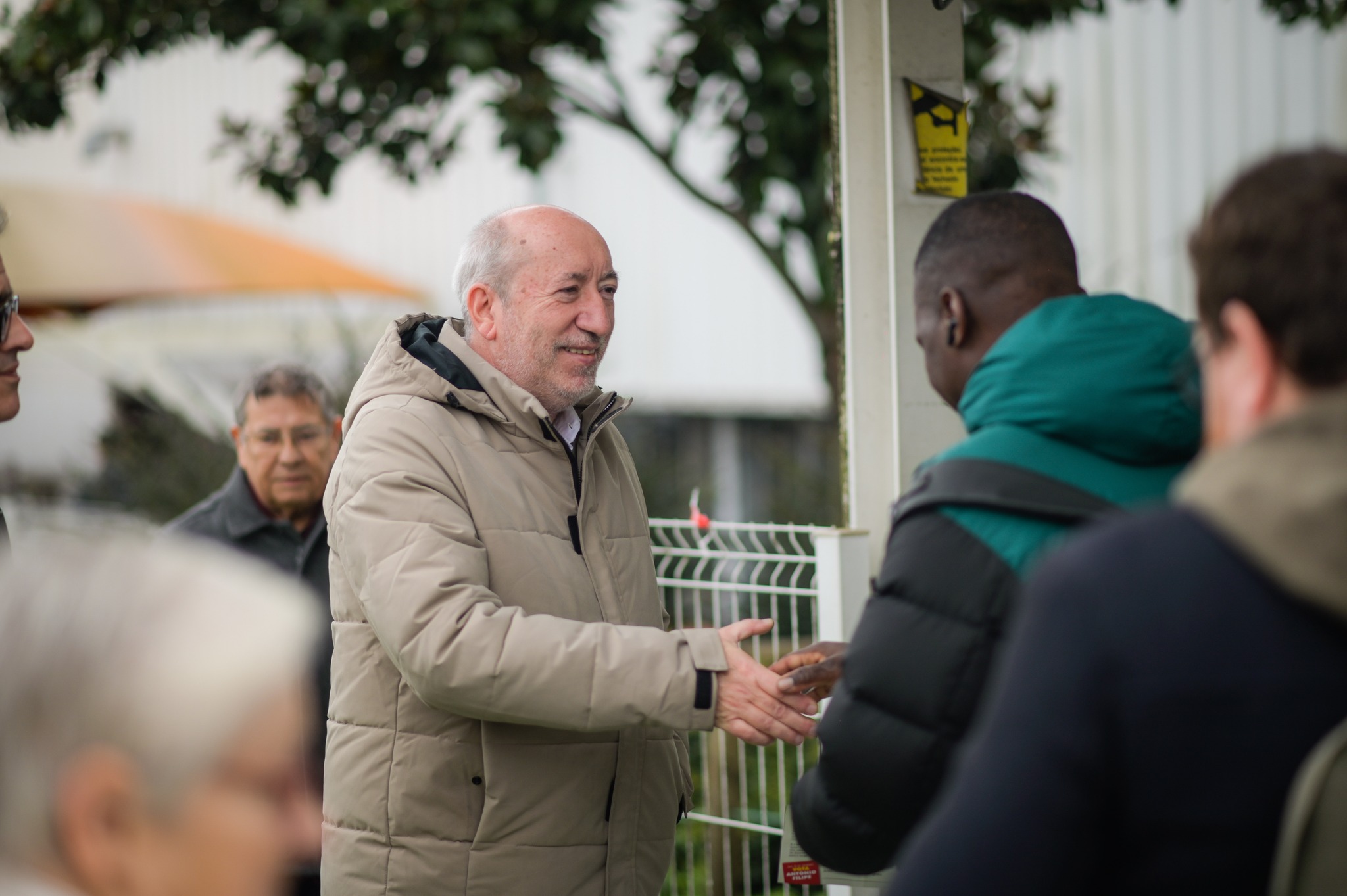 Presidenciais. António Filipe visita Presépio de Priscos, em Braga