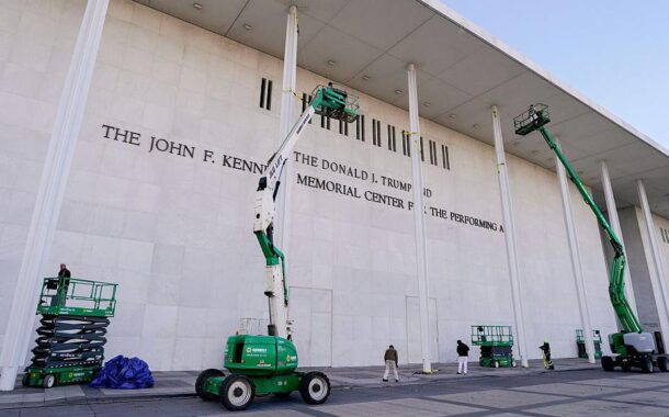 Cancelados concertos de fim de ano no Kennedy Center em protesto pela mudança de nome para Trump Center